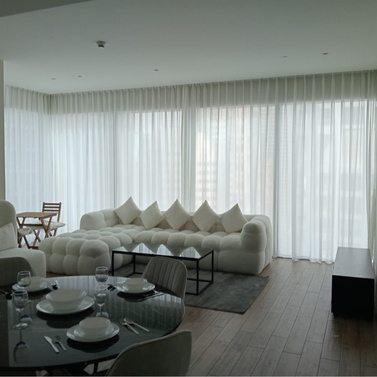 Sheer curtain