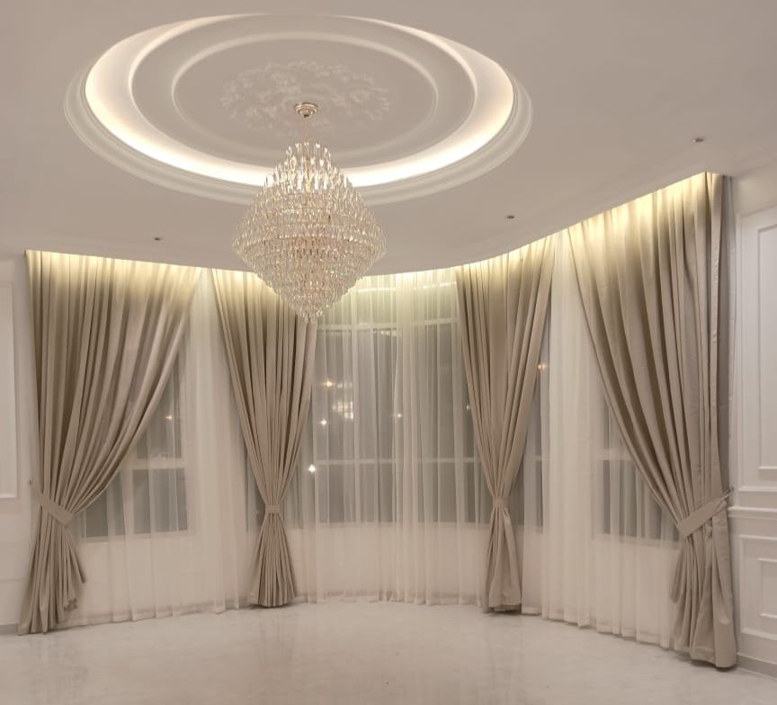 Blackout sheer curtain in Dubai
