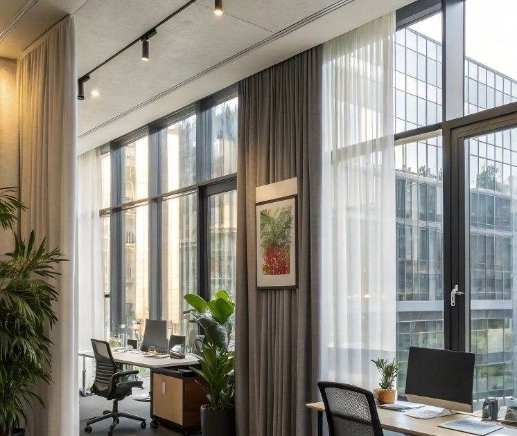 best Office Window Curtain