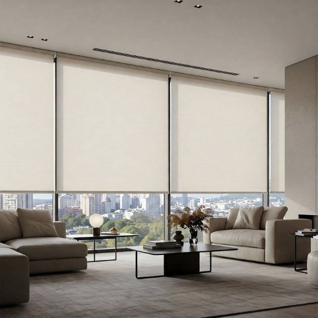 dubai Office Window Curtains